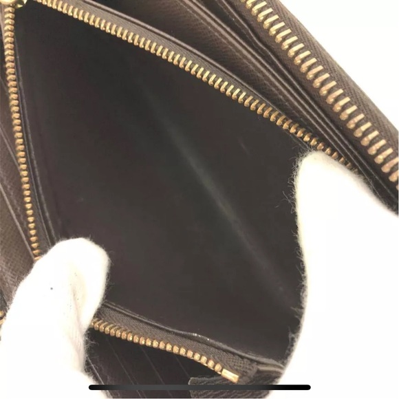 Louis Vuitton Damier Zippy Zip Around Long Wallet Purse Great Condition - Picture 7 of 8